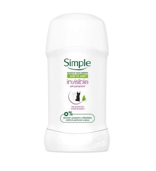استیک دئودورانت invisible حجم ۵۰ میل سیمپل