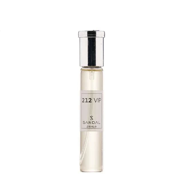 عطر جیبی مردانه مدل ۲۱۲ VIP حجم ۲۵میل صندل