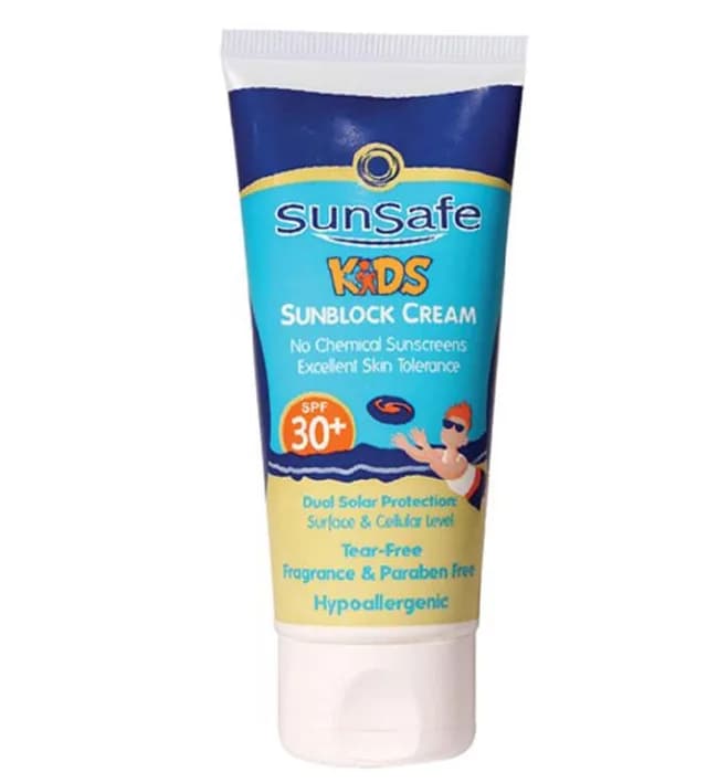کرم ضد آفتاب کودکان spf30 حجم ۵۰میل سان سیف