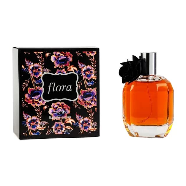 ادوپرفیوم زنانه مدل Flora با رایحه لیدی میلیون پاکورابان حجم ۱۰۰ میلی لیتر رکسان