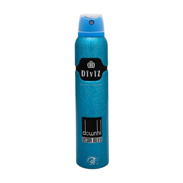 اسپری بدن مردانه مدل Dunhill Desire Blue حجم ۲۰۰ میلی لیتر دیوایز
