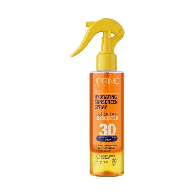 اسپری ضدآفتاب آبرسان دو فاز با SPF30 حجم ۲۰۰ میلی لیتر پرایم
