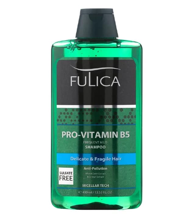 شامپو روزانه فاقد سولفات مدل Pro Vitamin B5 حجم ۴۰۰میل فولیکا