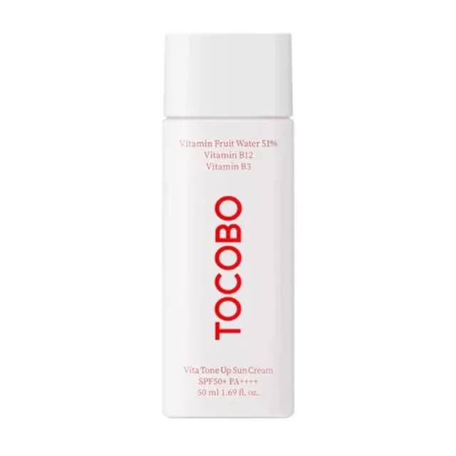 ضد آفتاب ویتامینه مدل Vita Tone Up با SPF50 مناسب انواع پوست حجم ۵۰ میلی لیتر توکوبو