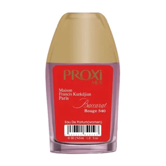عطر جیبی زنانه مدل Baccarat Rouge Women حجم ۳۰ میلی لیتر پروکسی