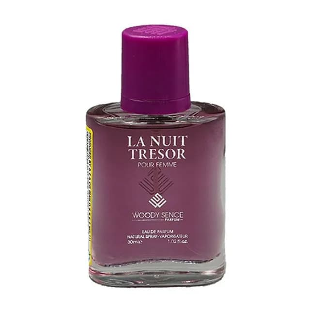 عطر جیبی زنانه مدل La Nuit Tresor حجم ۳۰ میلی لیتر وودی سنس