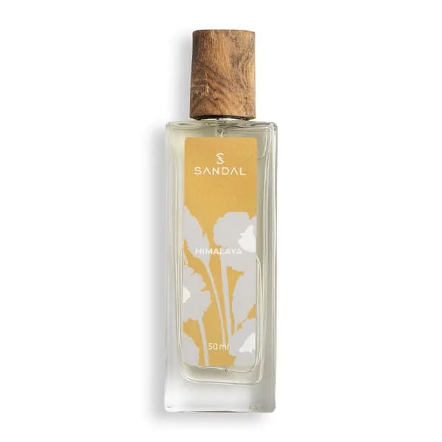 عطر جیبی مردانه مدل Himalaya حجم ۵۰ میلی لیتر صندل