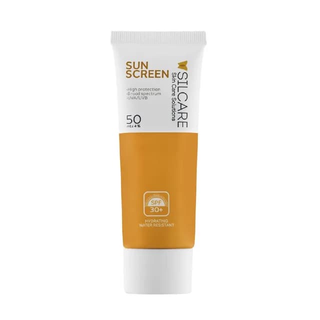 کرم ضد آفتاب و آبرسان SPF30 حجم ۵۰ میلی لیتر سیلکر
